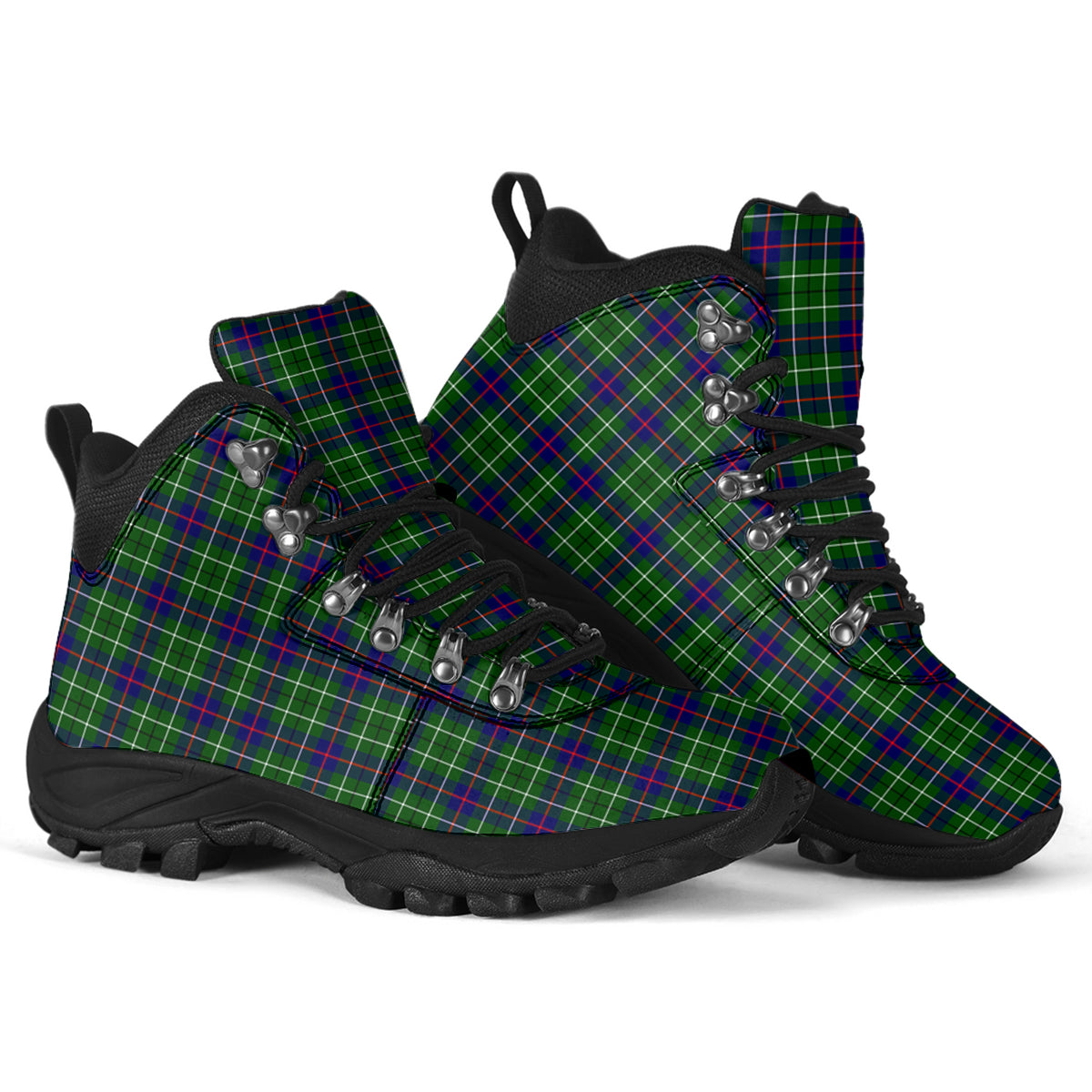 Duncan Modern Tartan Alpine Boots - Tartanvibesclothing