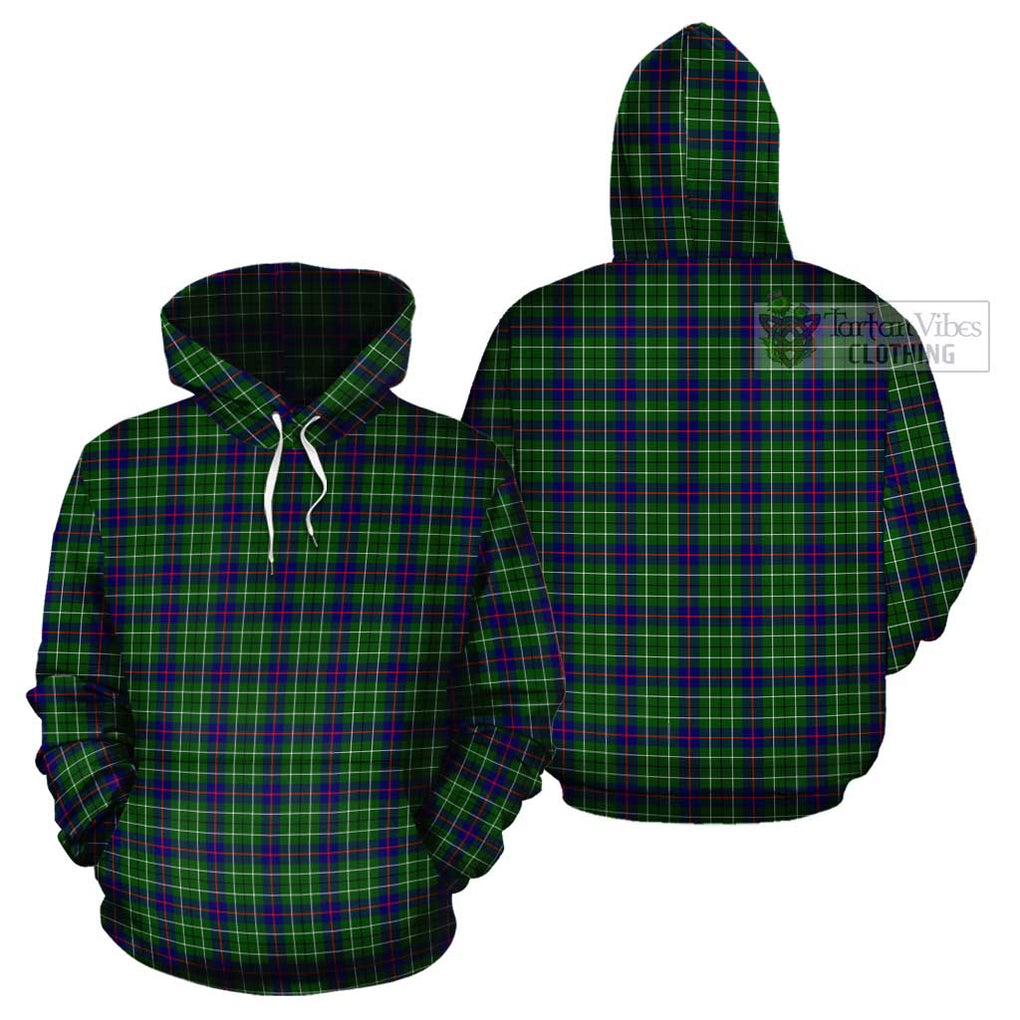 Duncan Modern Tartan Cotton Hoodie Pullover Hoodie - Tartan Vibes Clothing