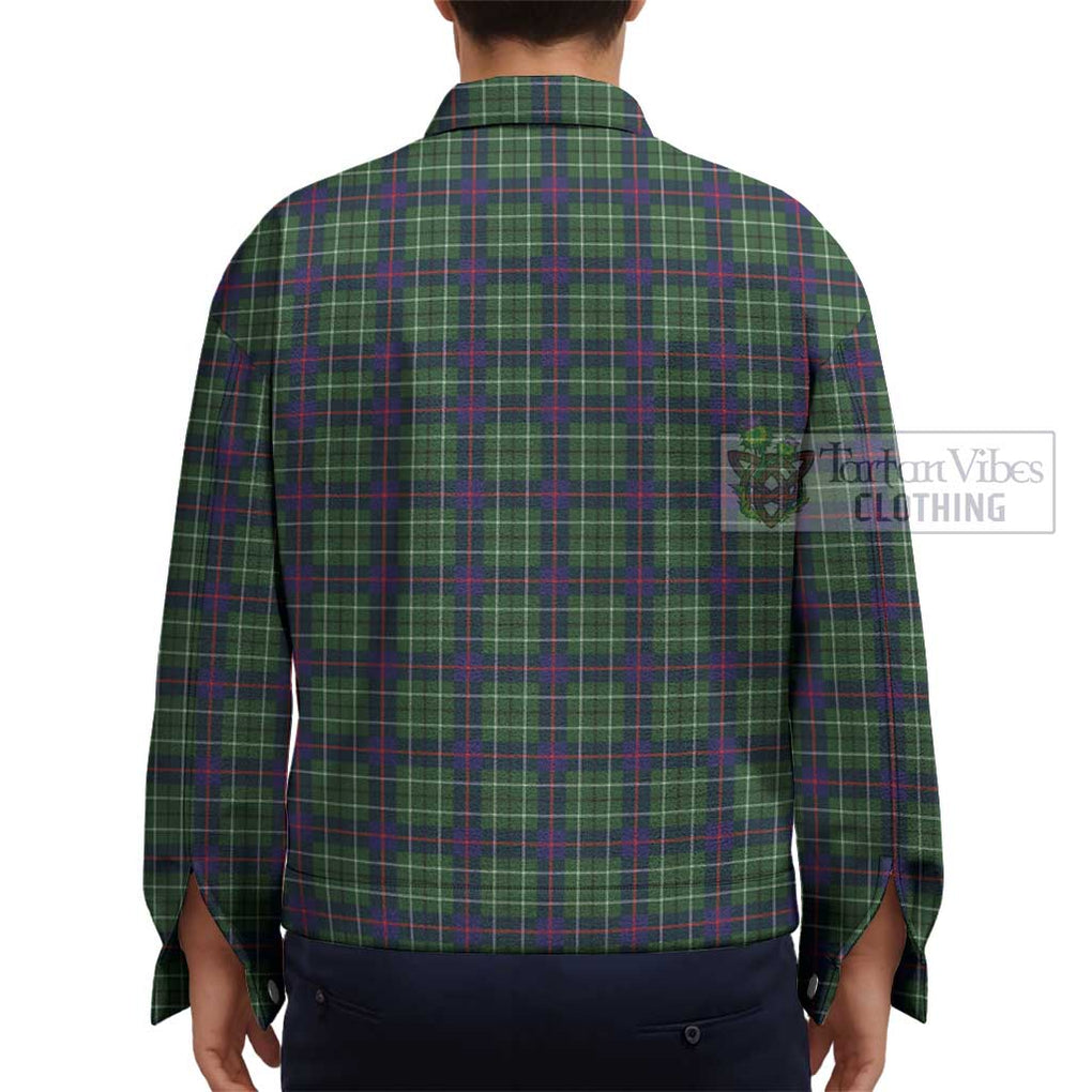 Duncan Modern Tartan Unisex Lapel Cotton Jacket - Tartan Vibes Clothing