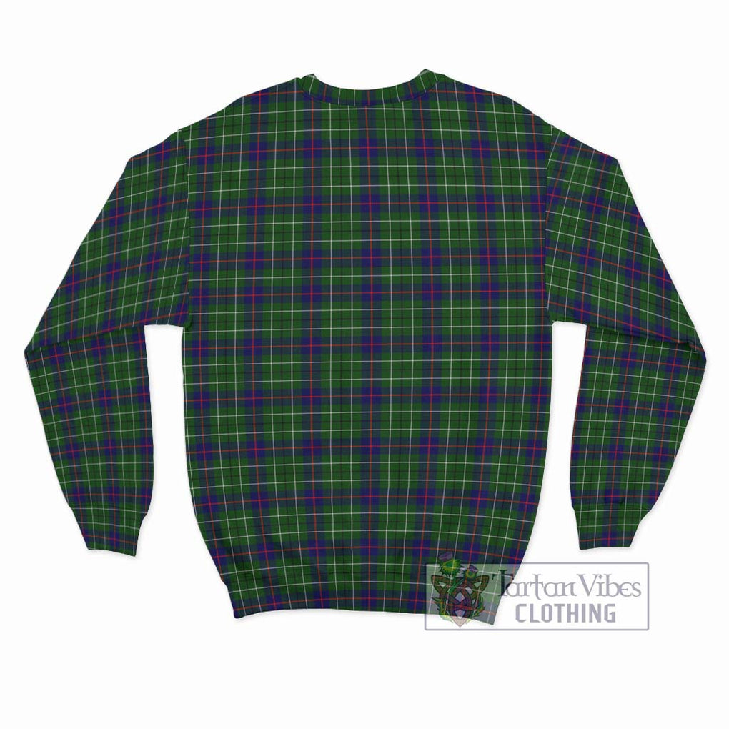 Duncan Modern Tartan Sweatshirt with Family Crest DNA In Me Style - Tartanvibesclothing Shop