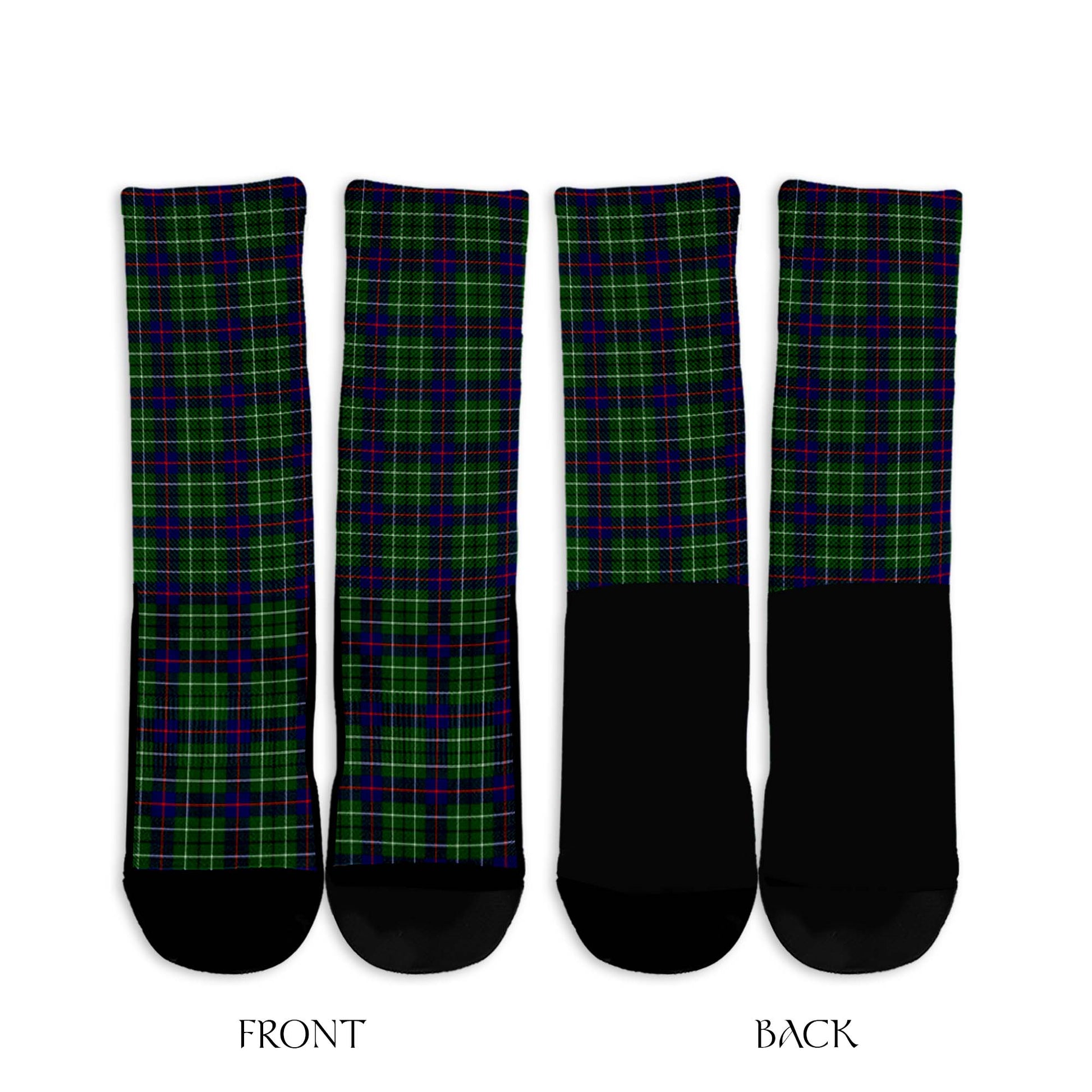 Duncan Modern Tartan Crew Socks - Tartanvibesclothing