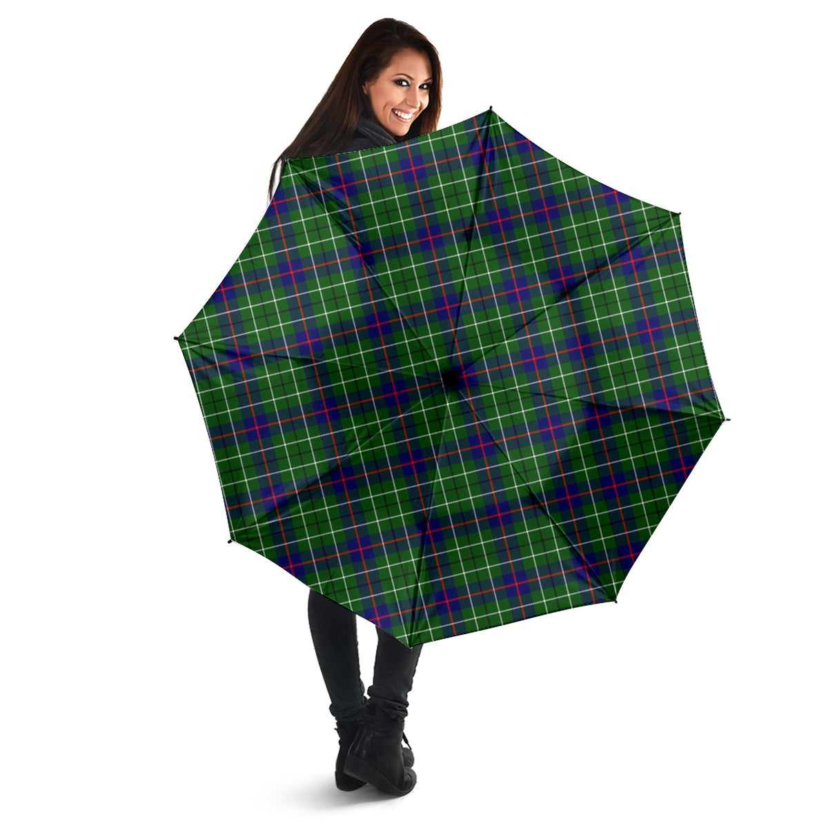 Duncan Modern Tartan Umbrella - Tartanvibesclothing