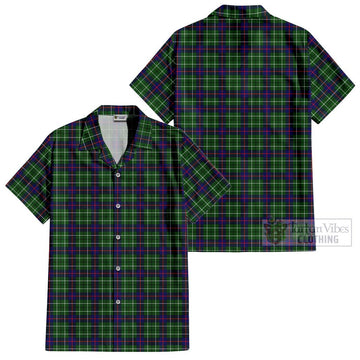 Duncan Modern Tartan Cotton Hawaiian Shirt