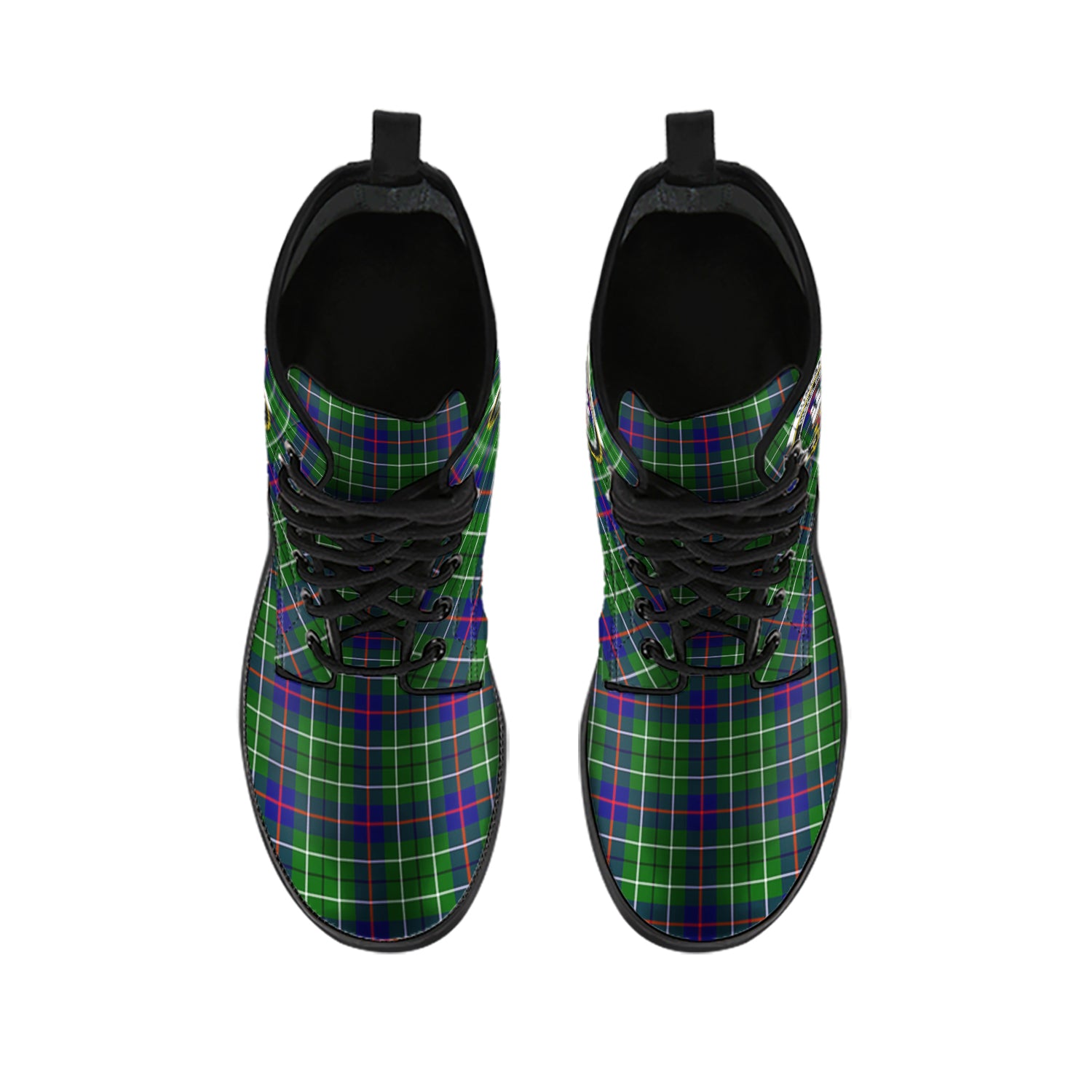 duncan-modern-tartan-leather-boots-with-family-crest