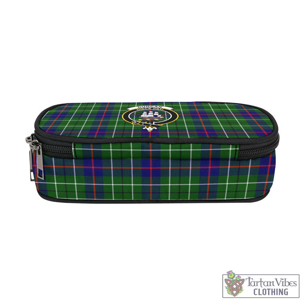 Tartan Vibes Clothing Duncan Modern Tartan Pen and Pencil Case with Family Crest