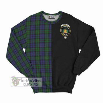 Dundas Tartan Sweatshirt with Family Crest and Half Of Me Style