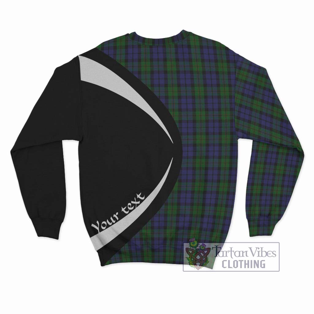 Tartan Vibes Clothing Dundas Tartan Sweatshirt with Family Crest Circle Style