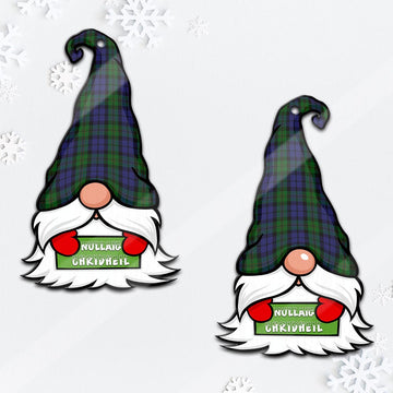 Dundas Gnome Christmas Ornament with His Tartan Christmas Hat