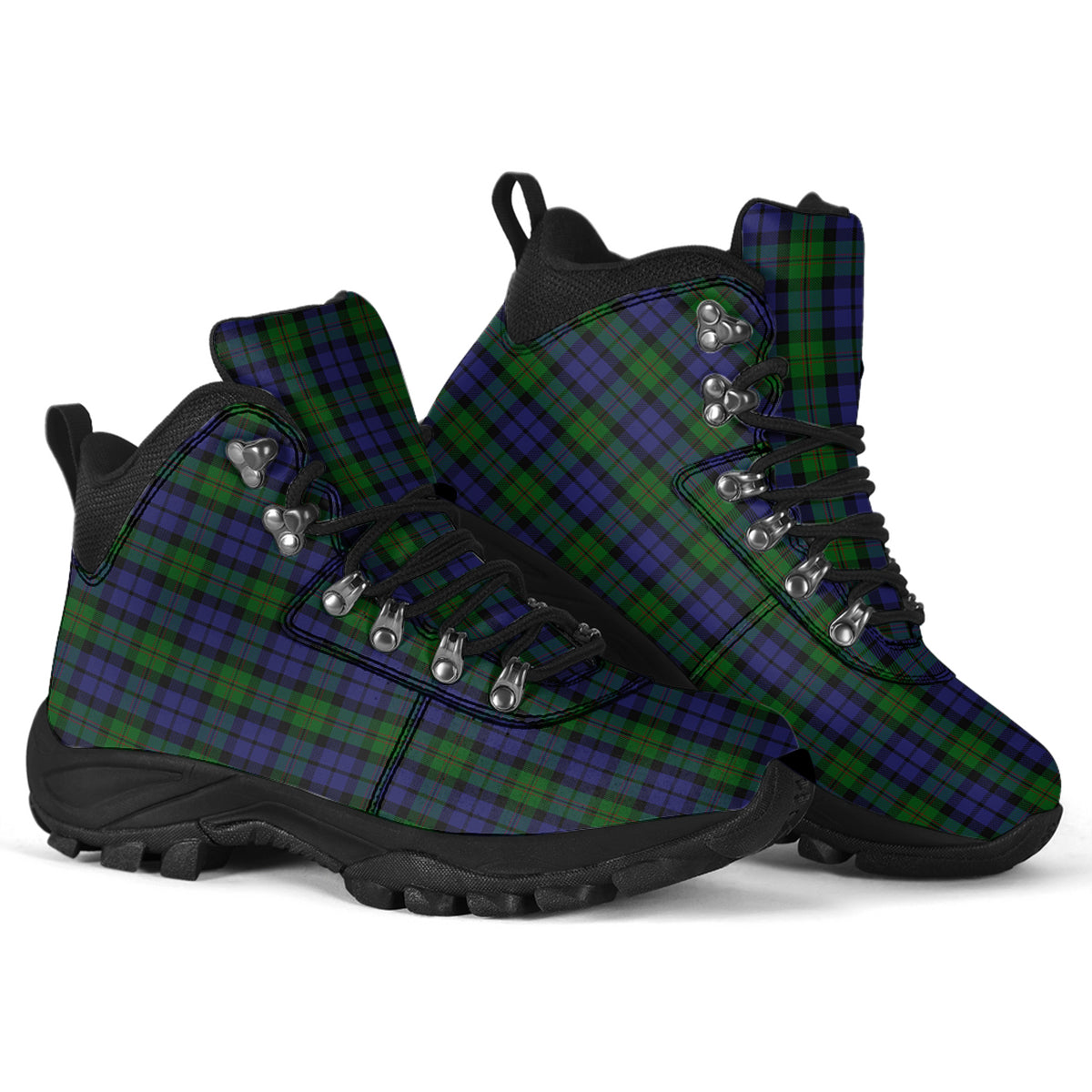 Dundas Tartan Alpine Boots - Tartanvibesclothing