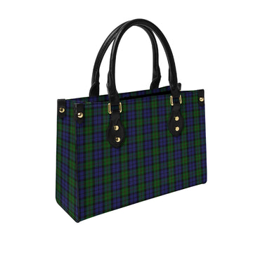 Dundas Tartan Leather Bag