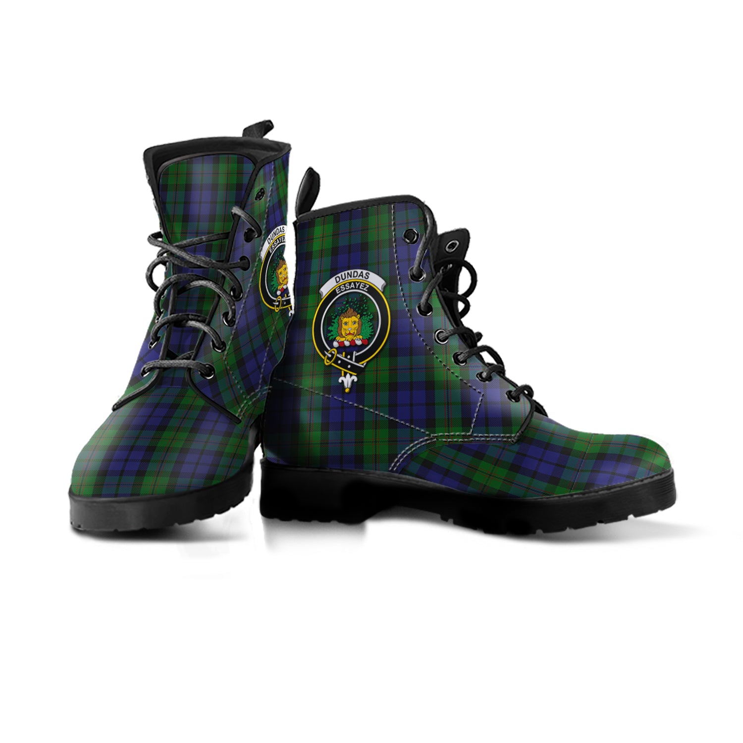dundas-tartan-leather-boots-with-family-crest