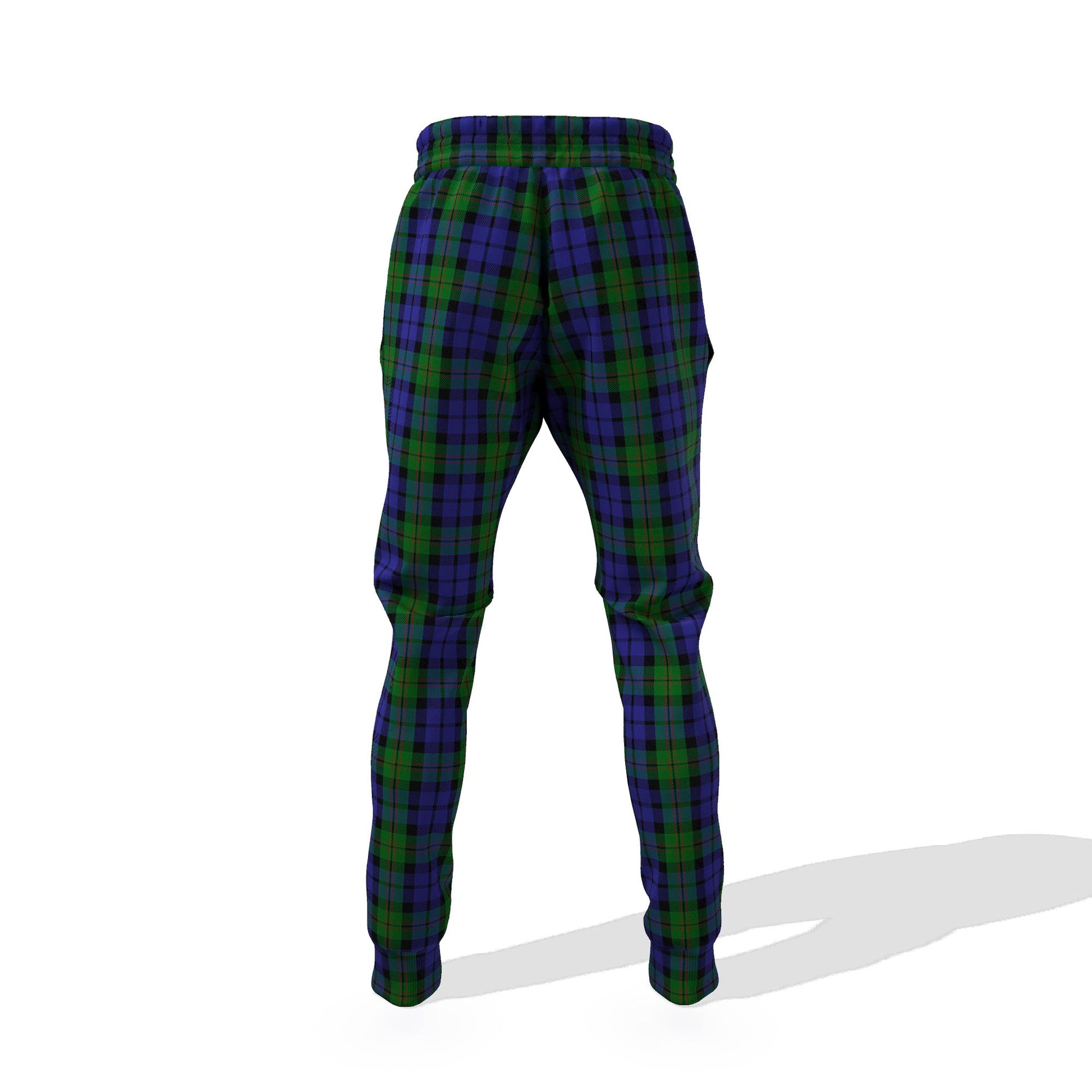 Dundas Tartan Joggers Pants with Family Crest 6XL - Tartan Vibes Clothing