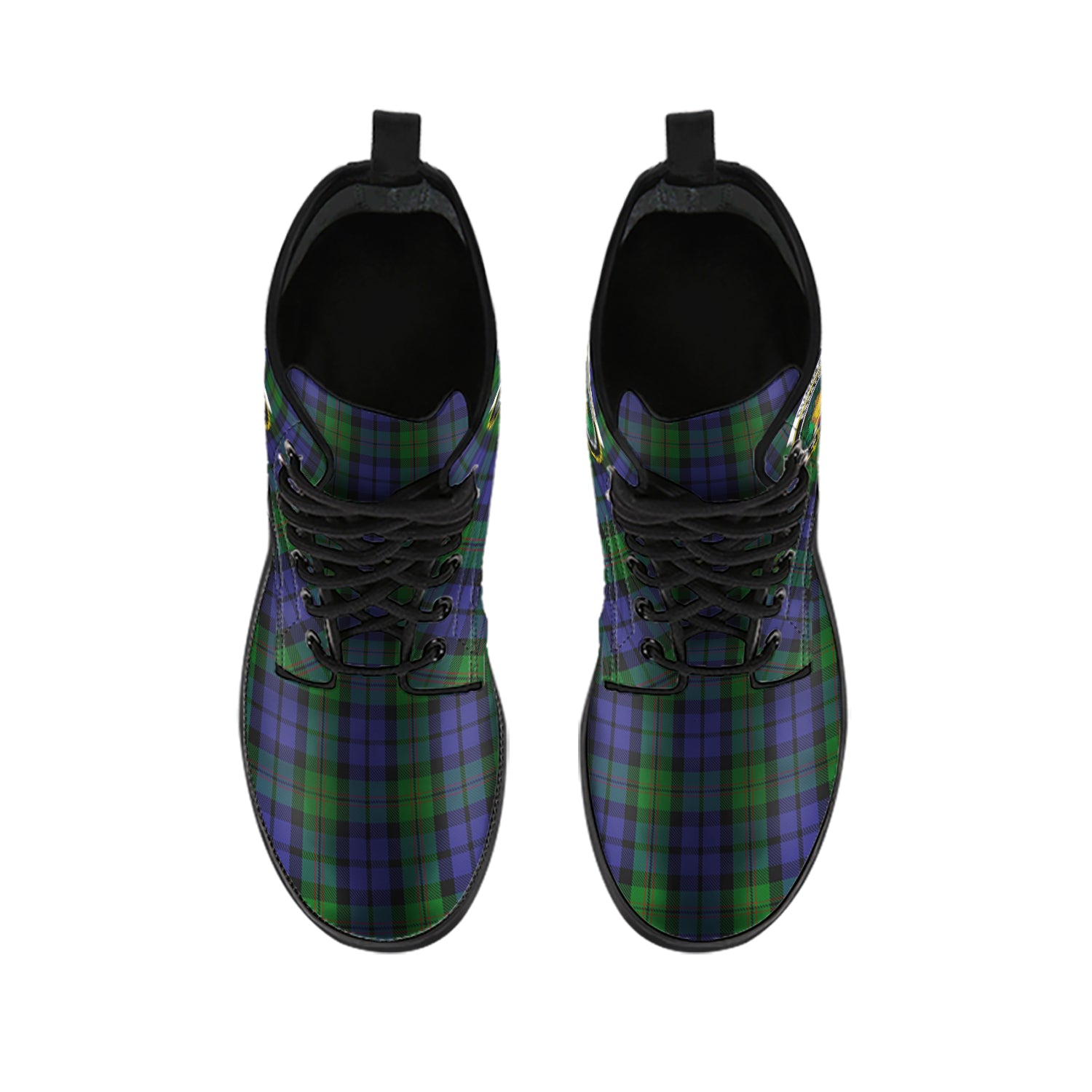 dundas-tartan-leather-boots-with-family-crest