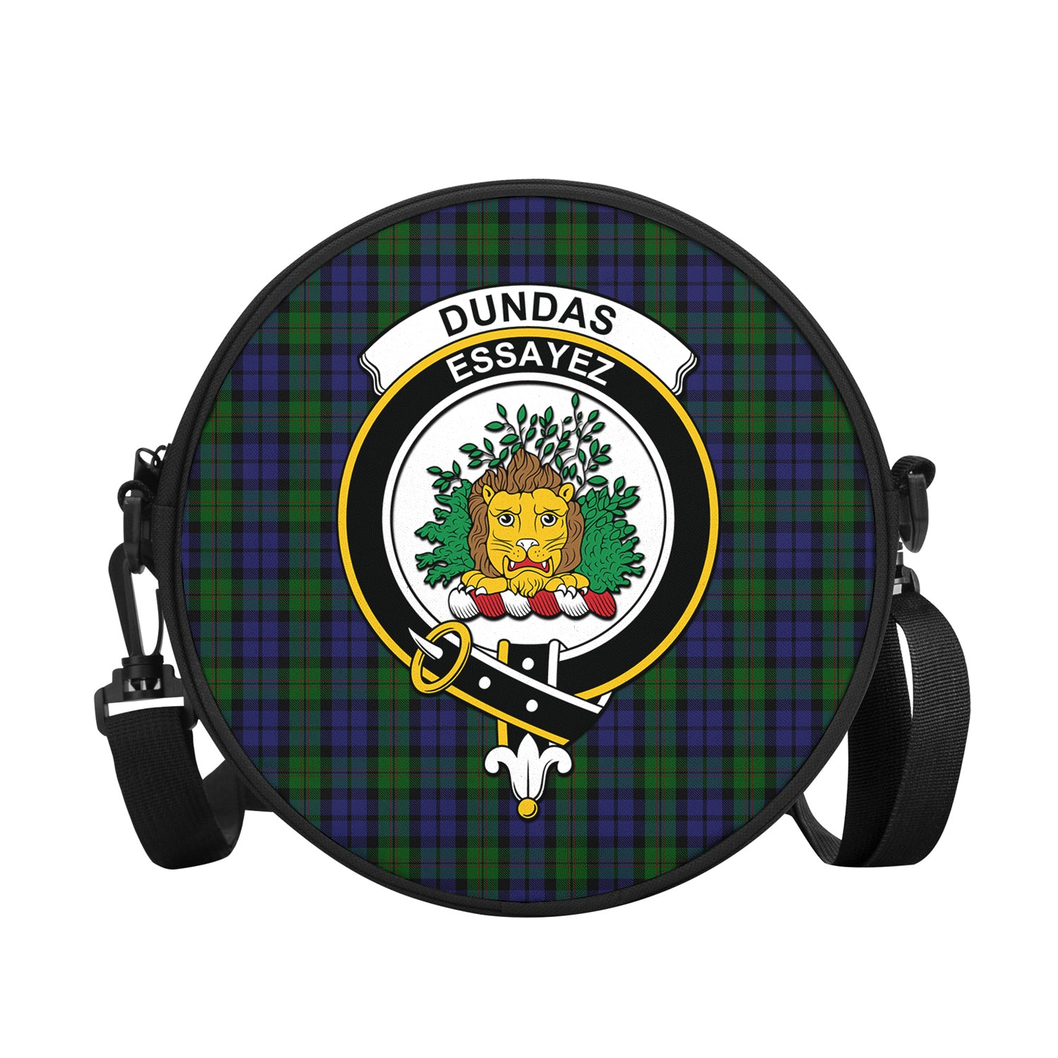 dundas-tartan-round-satchel-bags-with-family-crest