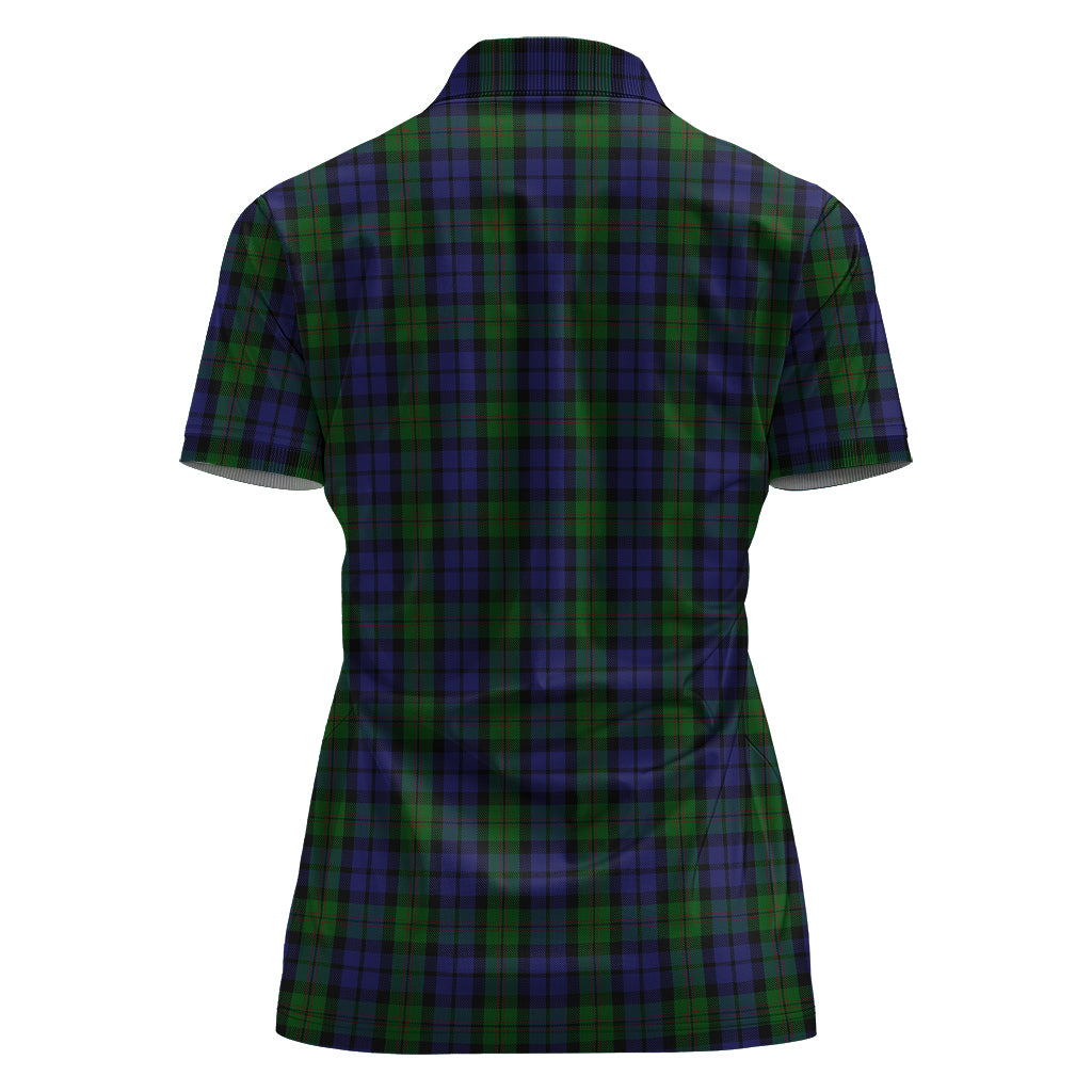 dundas-tartan-polo-shirt-for-women