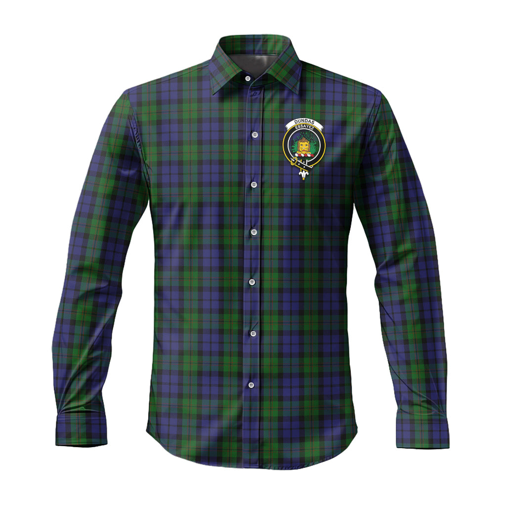 dundas-tartan-long-sleeve-button-up-shirt-with-family-crest