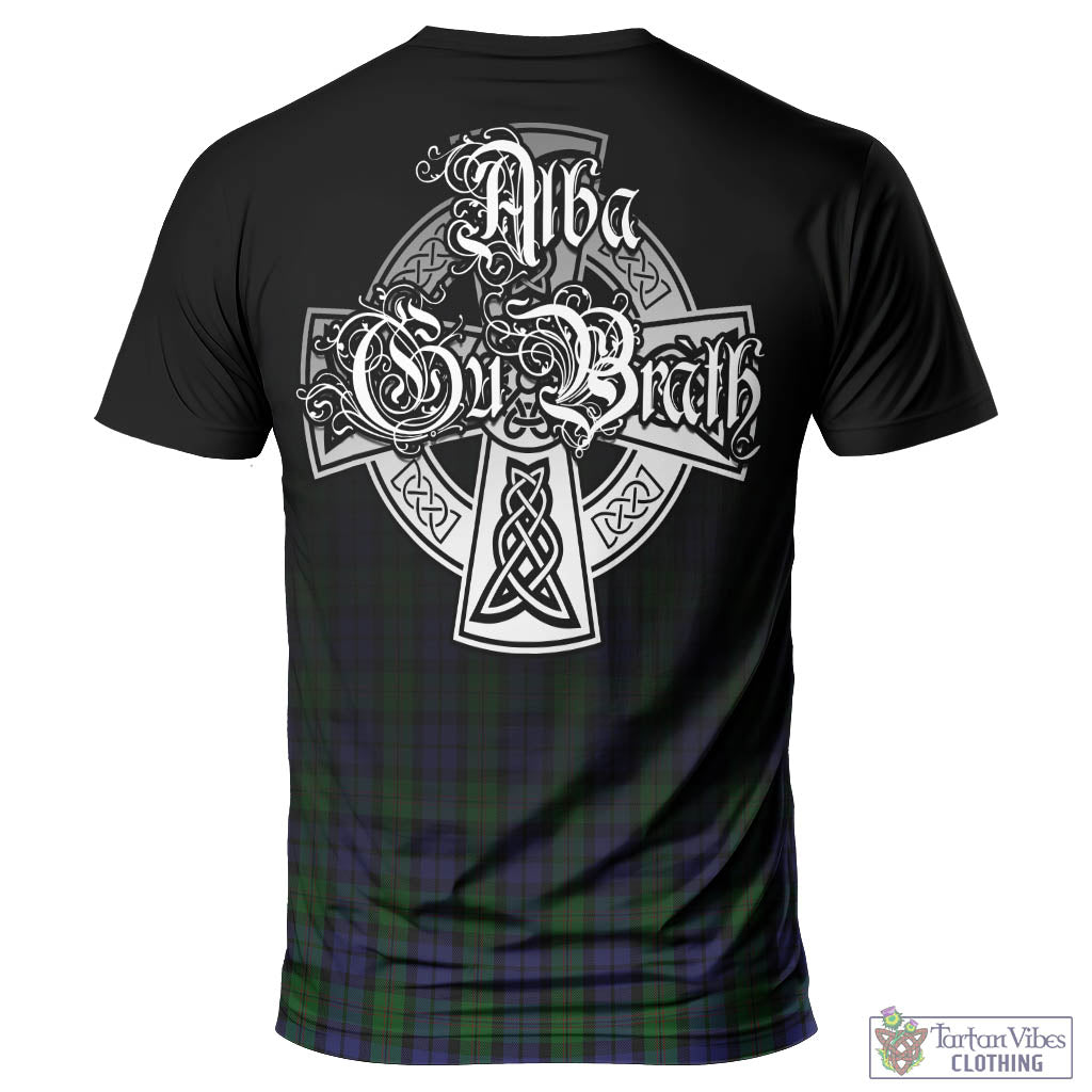 Tartan Vibes Clothing Dundas Tartan T-Shirt Featuring Alba Gu Brath Family Crest Celtic Inspired