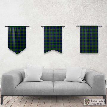 Dundas Modern Tartan Gonfalon, Tartan Banner