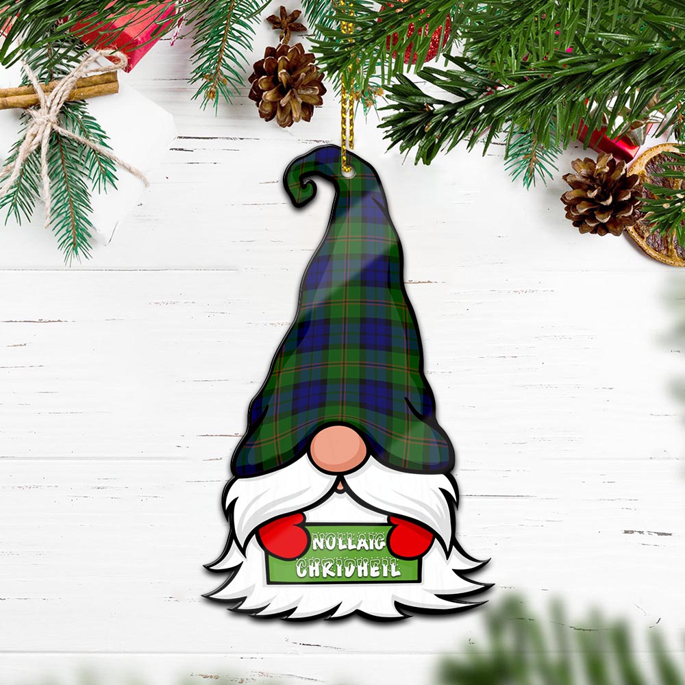 Dundas Modern Gnome Christmas Ornament with His Tartan Christmas Hat - Tartan Vibes Clothing