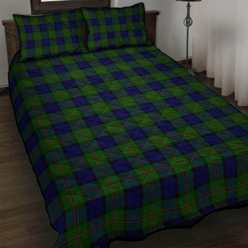 Dundas Modern Tartan Quilt Bed Set