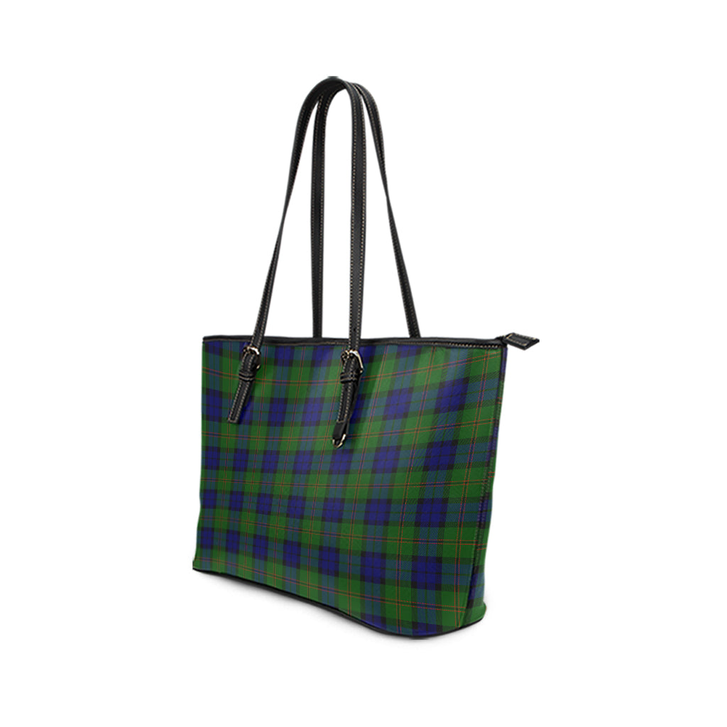 dundas-modern-tartan-leather-tote-bag