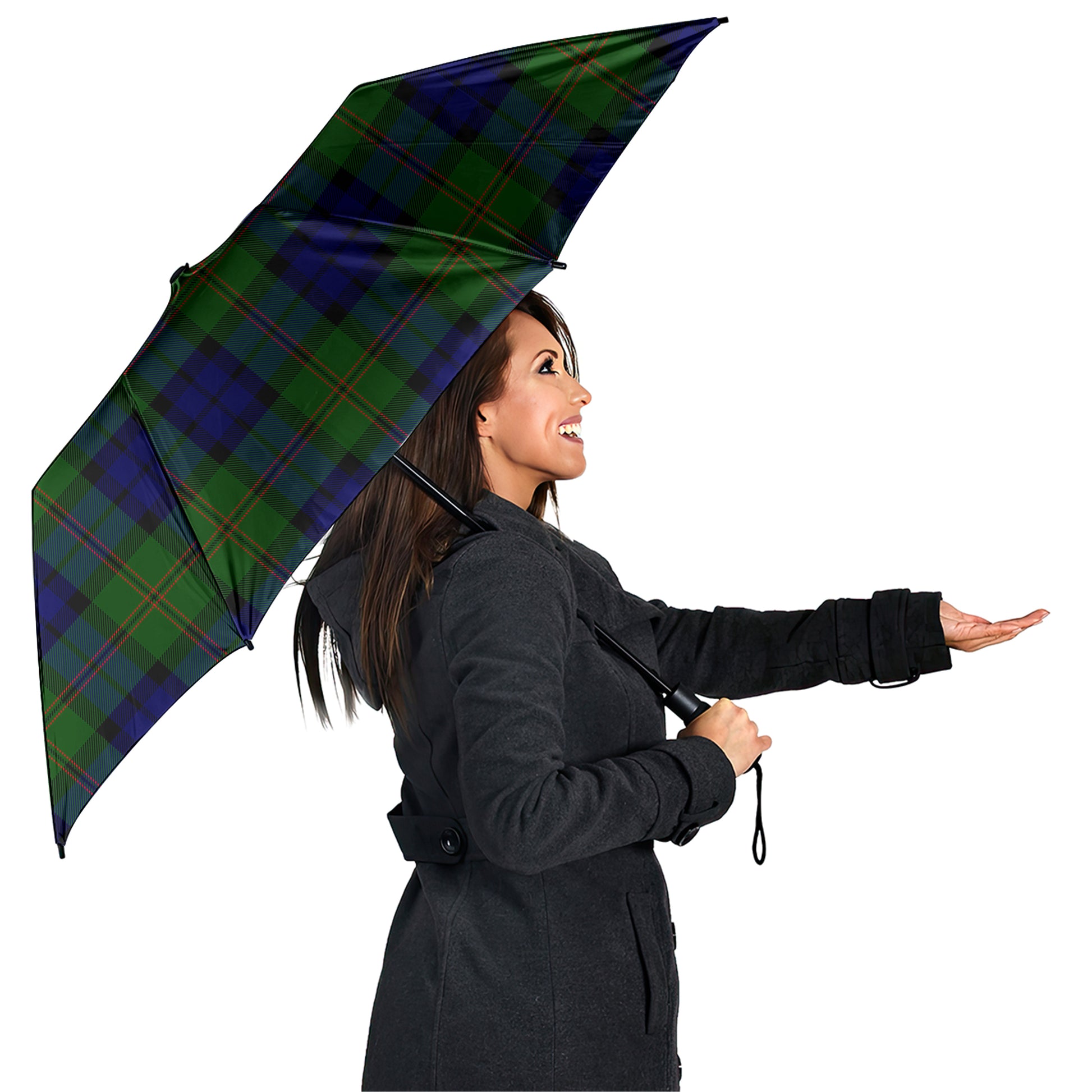 Dundas Modern Tartan Umbrella - Tartanvibesclothing