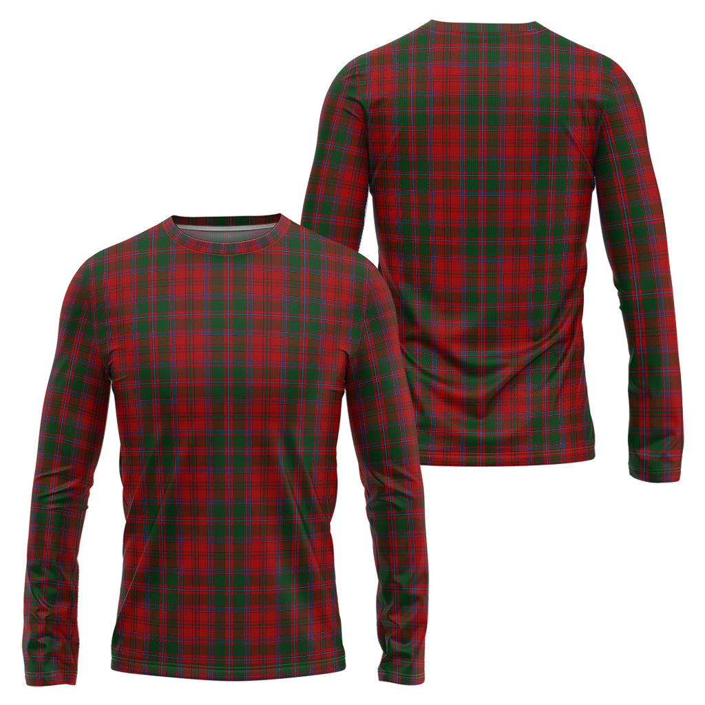 dundas-red-tartan-long-sleeve-t-shirt