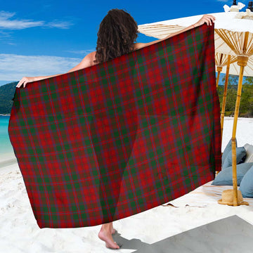 Dundas Red Tartan Sarong