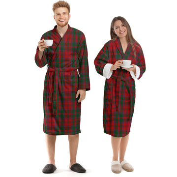 Dundas Red Tartan Bathrobe