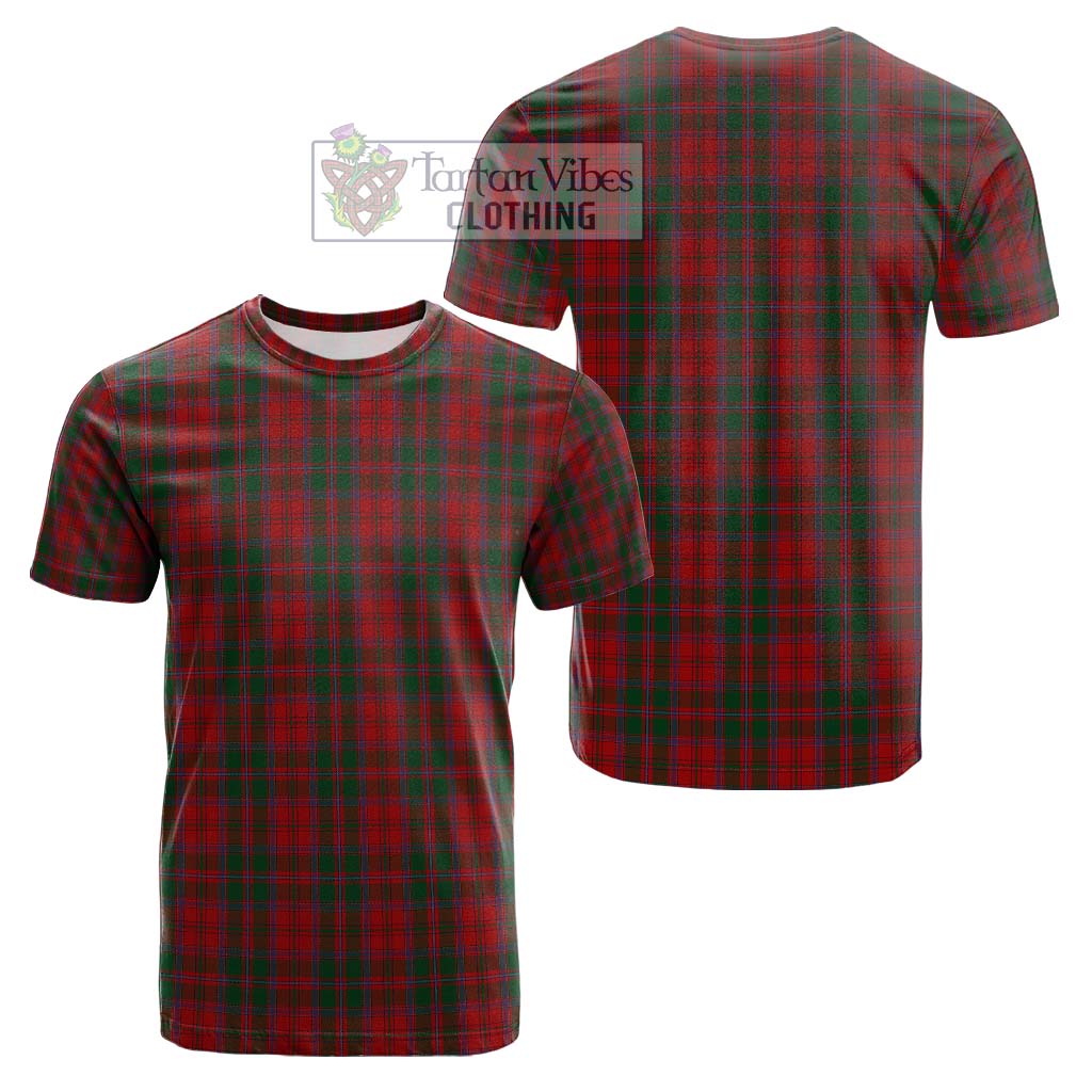 Tartan Vibes Clothing Dundas Red Tartan Cotton T-Shirt