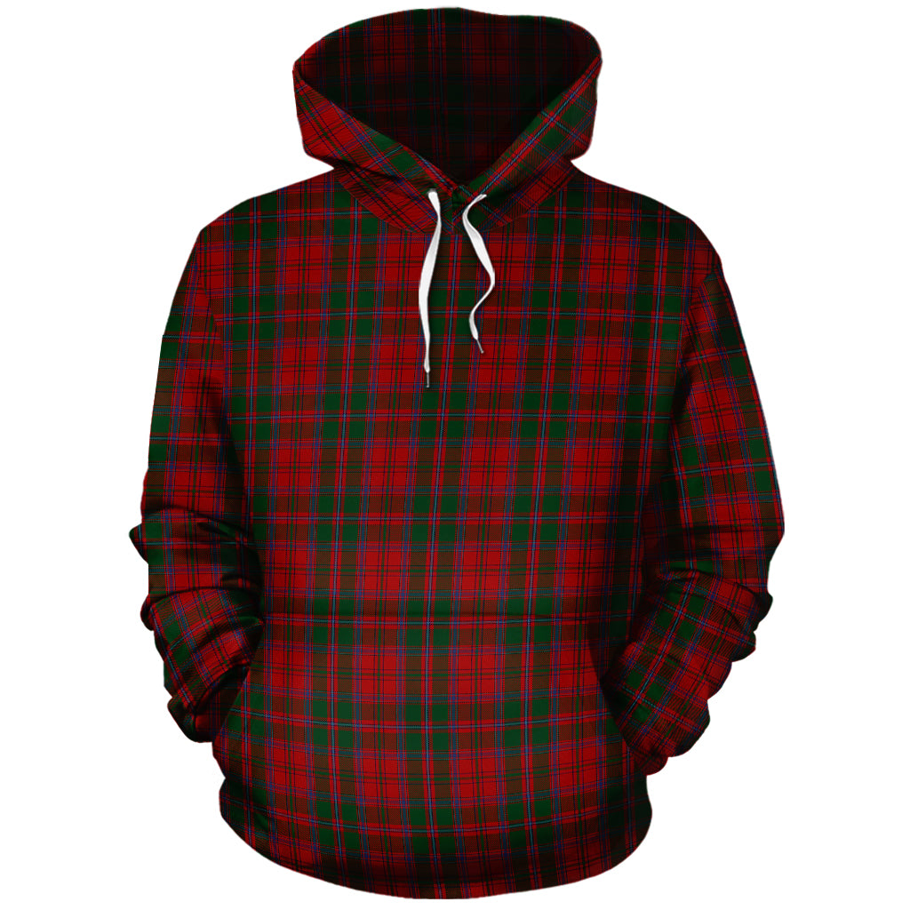 Dundas Red Tartan Hoodie - Tartan Vibes Clothing