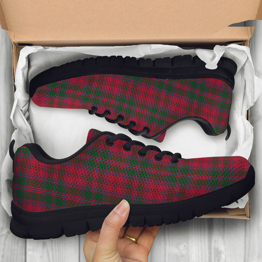 dundas-red-tartan-sneakers
