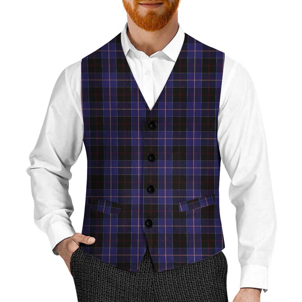 Tartan Vibes Clothing Dunlop Tartan Men's Sleeveless Suit Vest