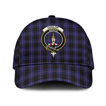 Dunlop Tartan Classic Cap with Family Crest