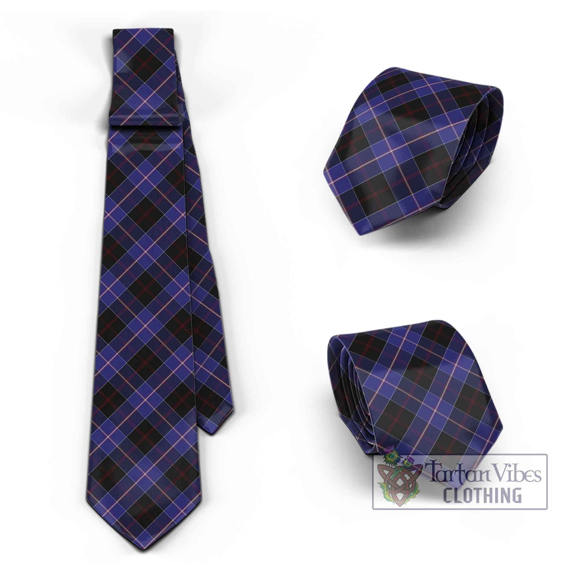 Tartan Vibes Clothing Dunlop Tartan Classic Necktie Cross Style