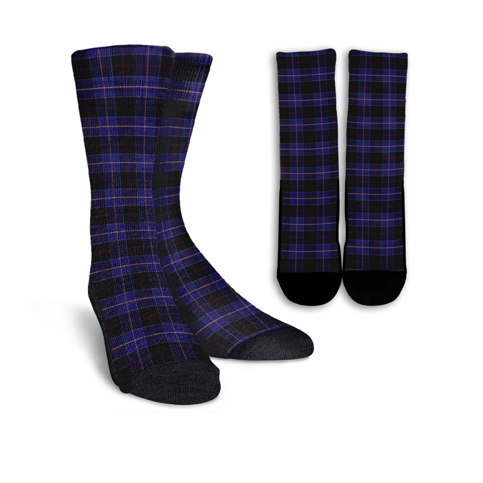 Dunlop Tartan Crew Socks - Tartanvibesclothing