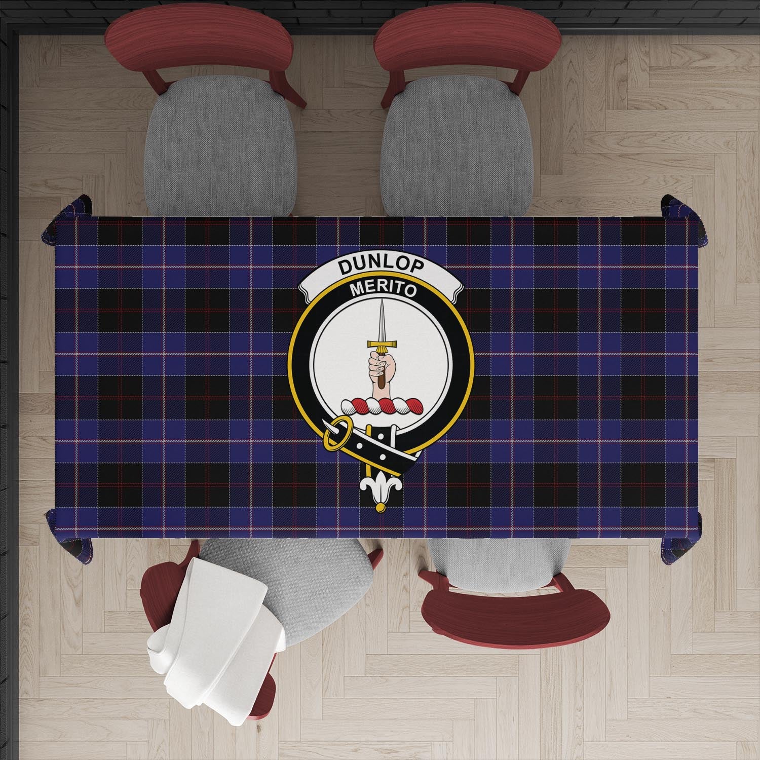 dunlop-tatan-tablecloth-with-family-crest