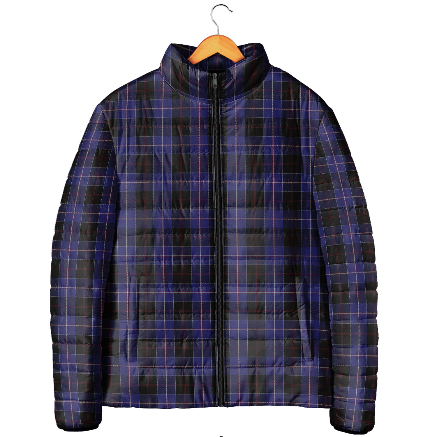 Dunlop Tartan Padded Jacket Men's Padded Jacket - Tartan Vibes Clothing