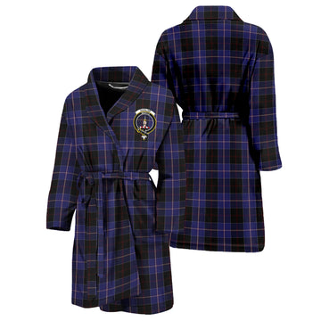 Dunlop Tartan Bathrobe with Family Crest