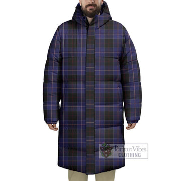 Dunlop Tartan Long Down Jacket