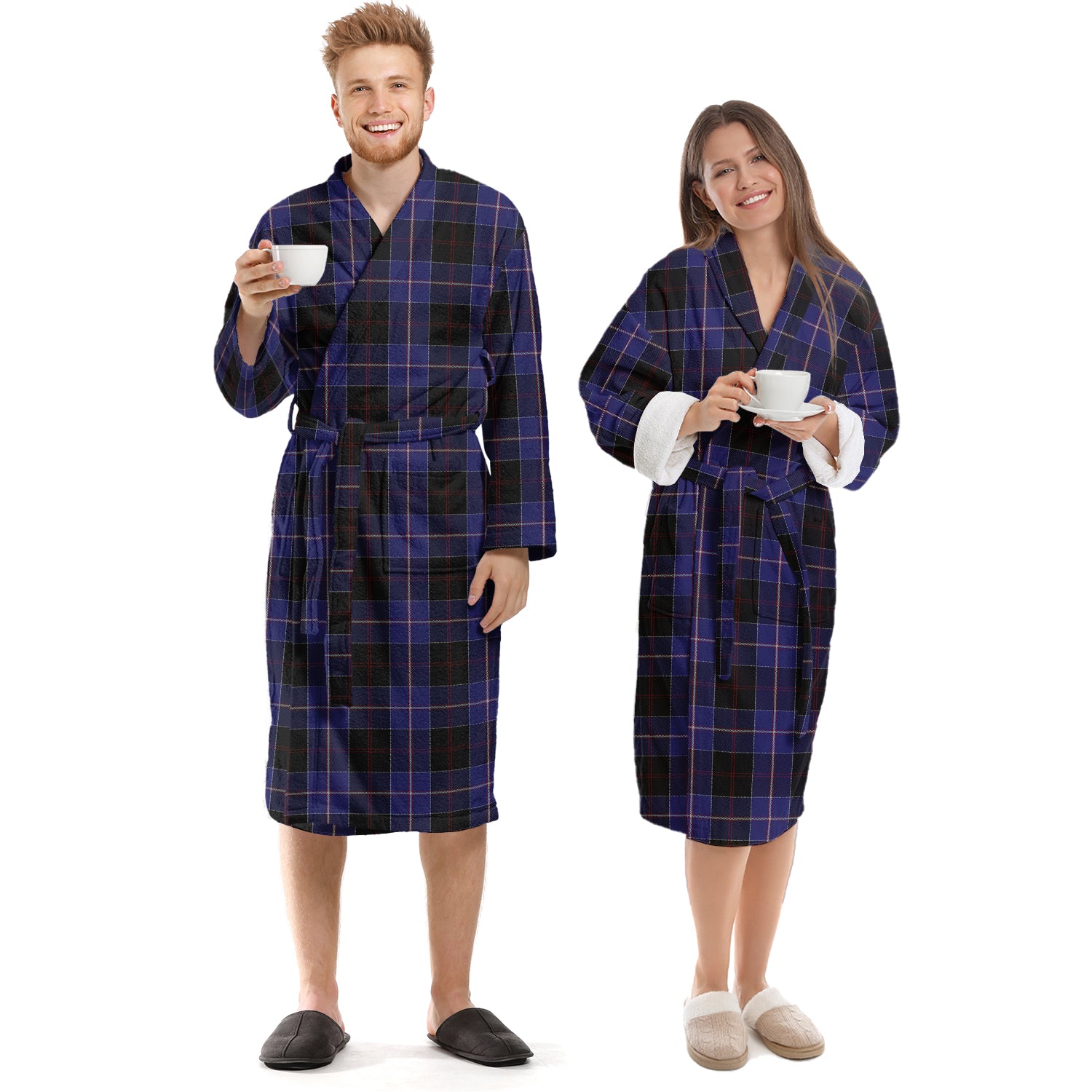 Dunlop Tartan Bathrobe Unisex S - Tartan Vibes Clothing