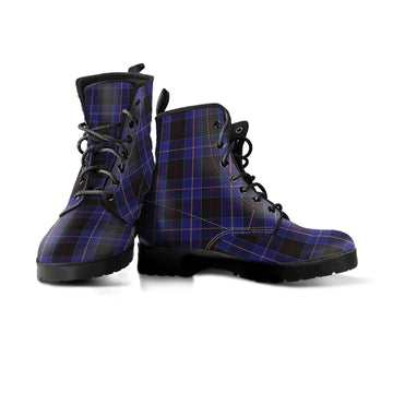 Dunlop Tartan Leather Boots