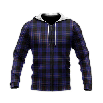 Dunlop Tartan Knitted Hoodie