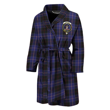 Dunlop Tartan Bathrobe with Family Crest