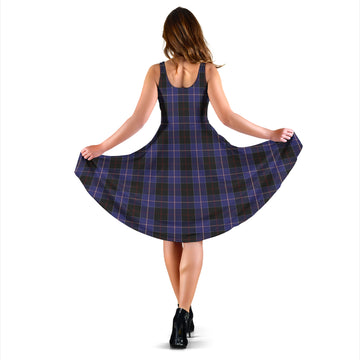 Dunlop Tartan Sleeveless Midi Womens Dress