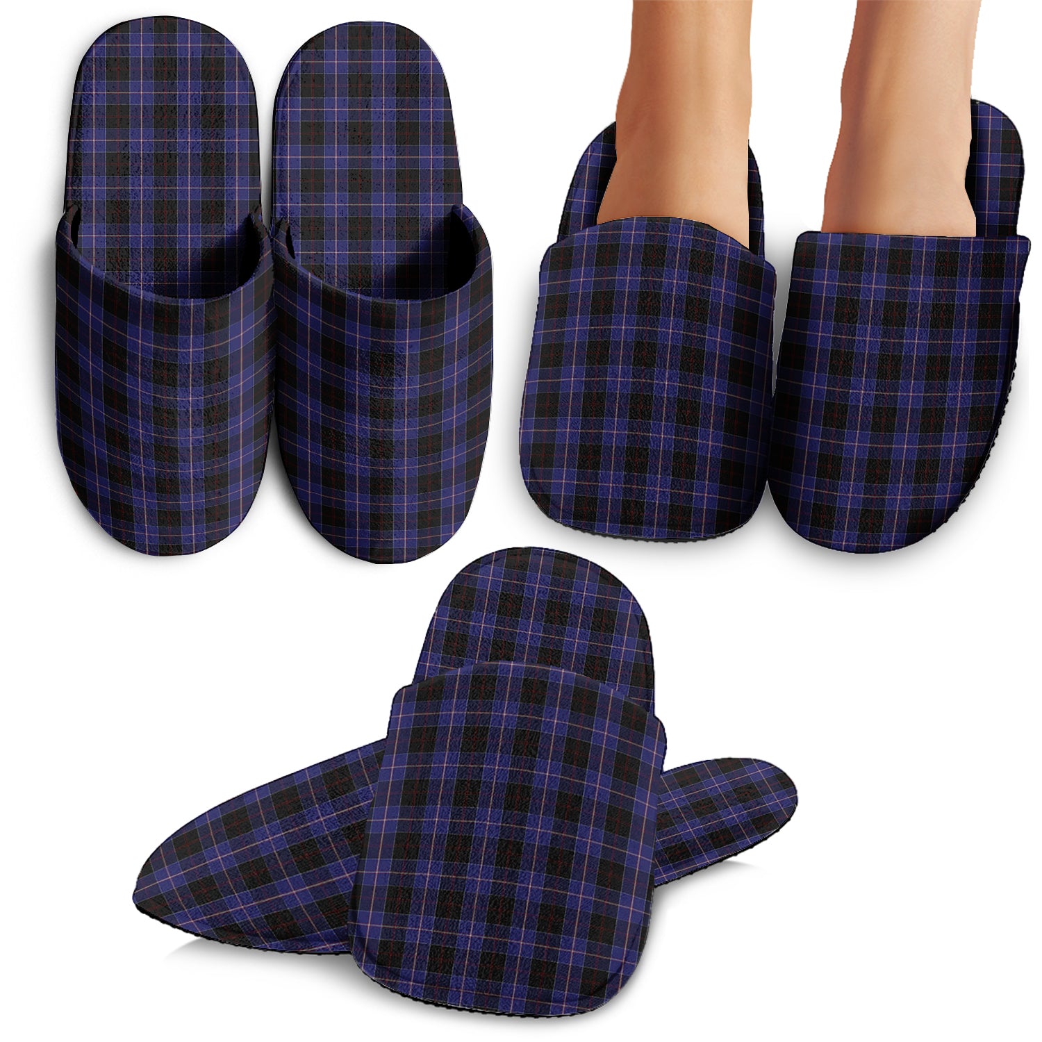 Dunlop Tartan Home Slippers - Tartanvibesclothing