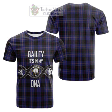 Dunlop Tartan Cotton T-shirt with Family Crest DNA In Me Style