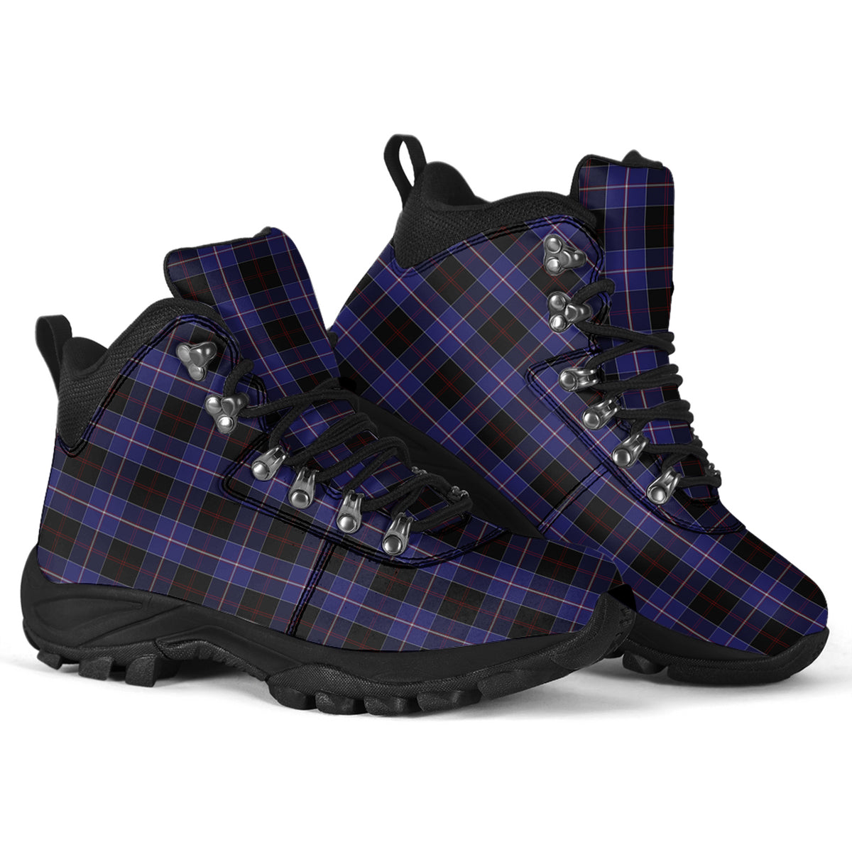 Dunlop Tartan Alpine Boots - Tartanvibesclothing