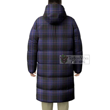 Dunlop Tartan Long Down Jacket