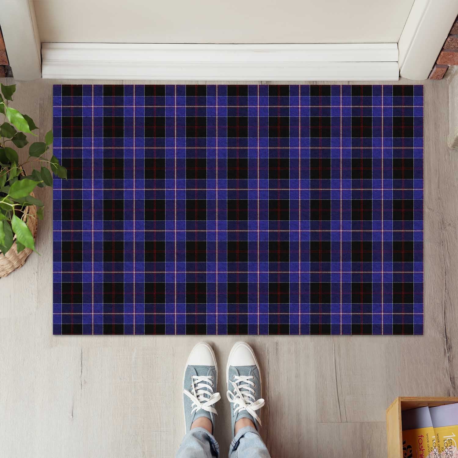 Dunlop Tartan Door Mat - Tartanvibesclothing